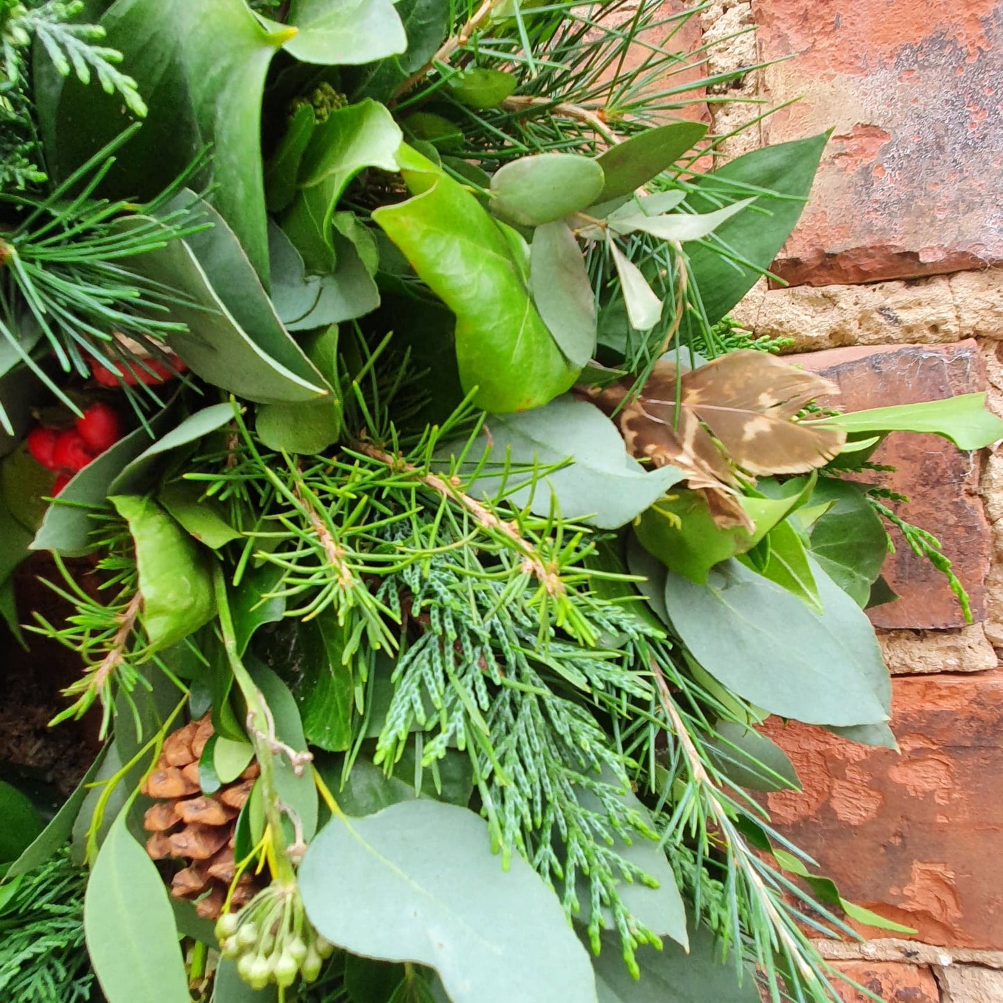 Bespoke Fresh Winter Wreath
