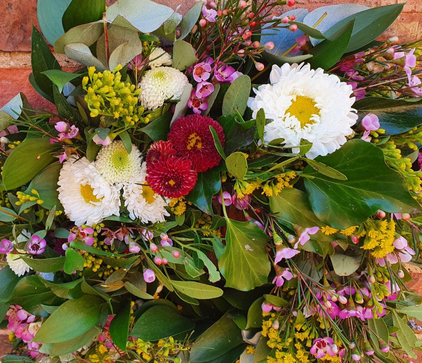 Summer Blooms Wreath (Pictured £28)
