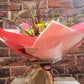 Extra Large Hand Tied Bouquet In Aqua Box