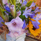 Florist's Choice Seasonal Hand Tied Bouquet In Metal Urn