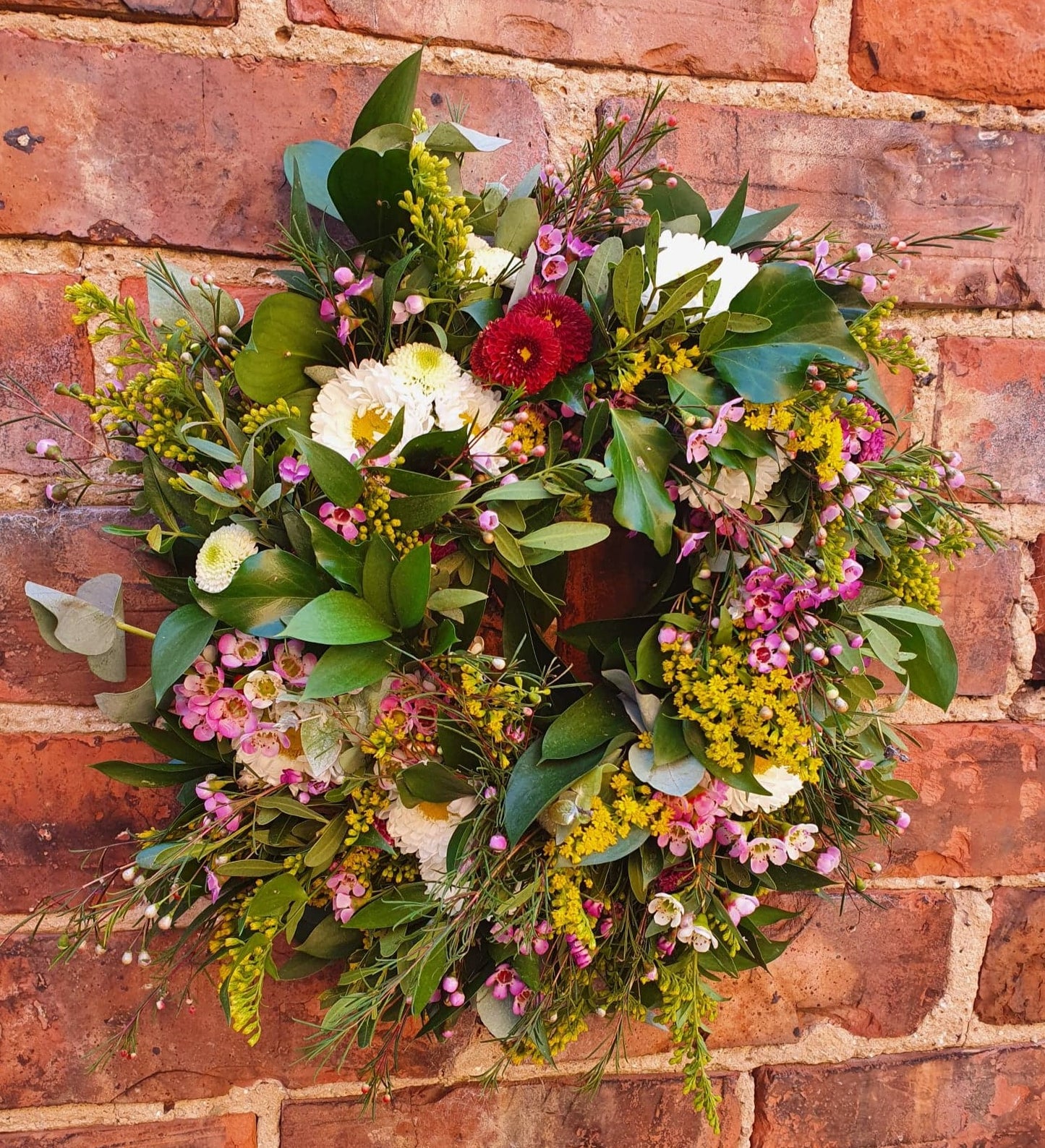Summer Blooms Wreath (Pictured £28)