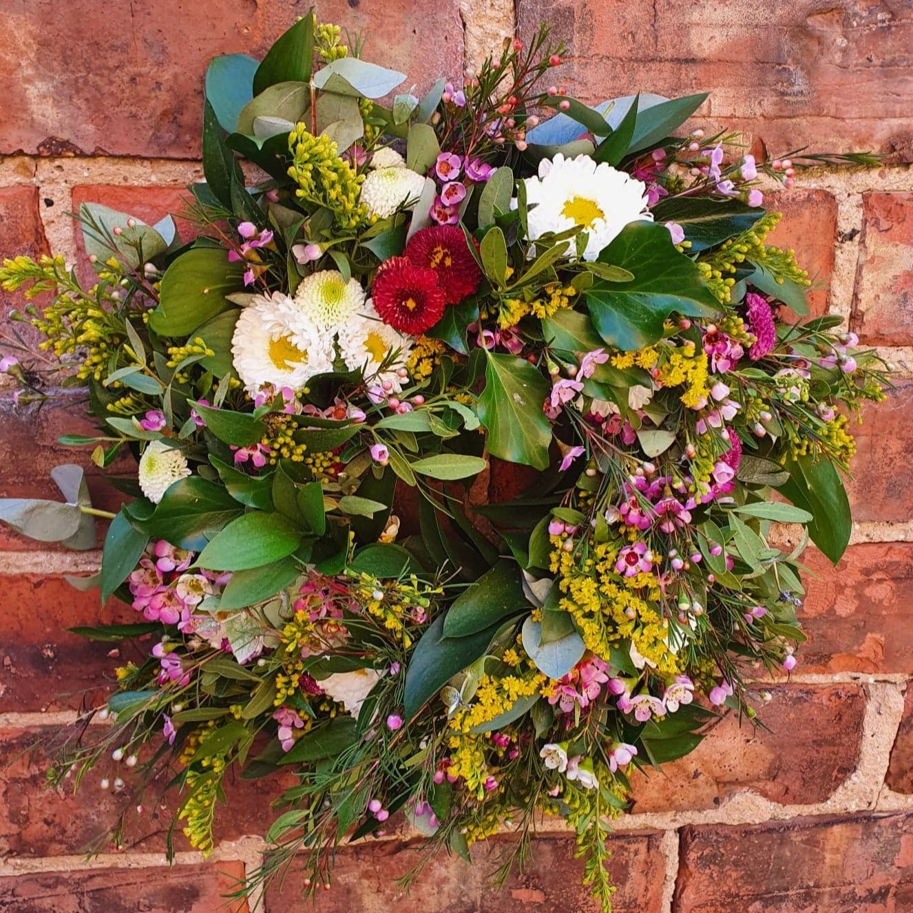 Summer Blooms Wreath (Pictured £28)