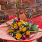 Extra Large Hand Tied Bouquet In Aqua Box