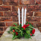 3 Candle - Round Table Centre