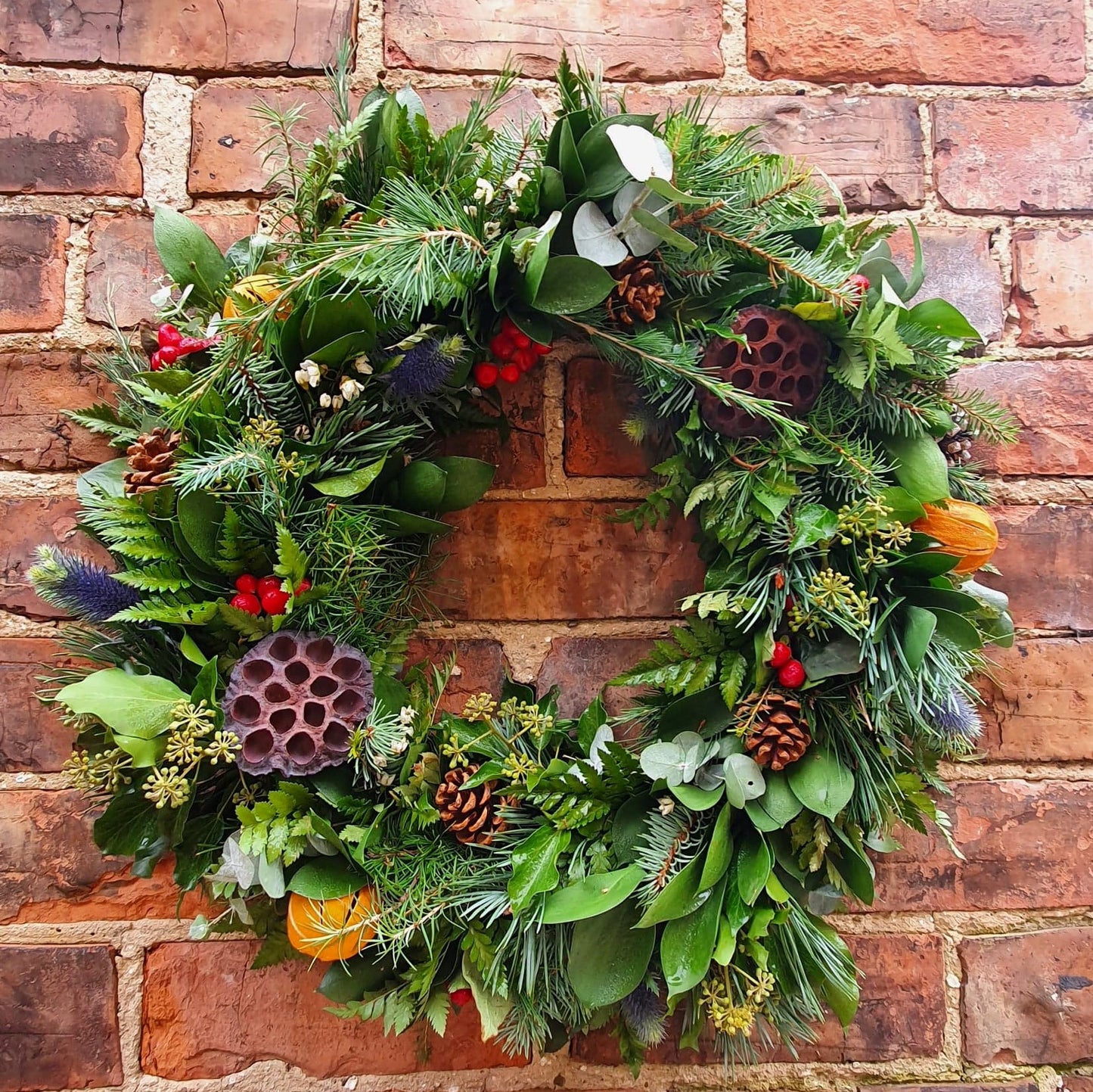 Bespoke Fresh Winter Wreath