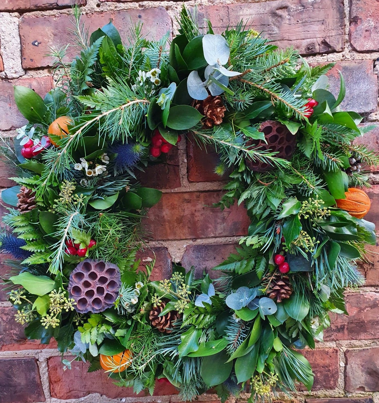 Bespoke Fresh Winter Wreath