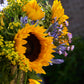 Florist's Choice Seasonal Hand Tied Bouquet In Aqua Box (Pictured £35)