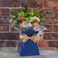 Florist's Choice Hand Tied Bouquet In Aqua Box (Pictured £20)