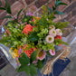 Florist's Choice Hand Tied Bouquet In Aqua Box (Pictured £20)
