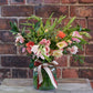 Florist's Choice Seasonal Hand Tied Arrangement In Hailey Glass Jar