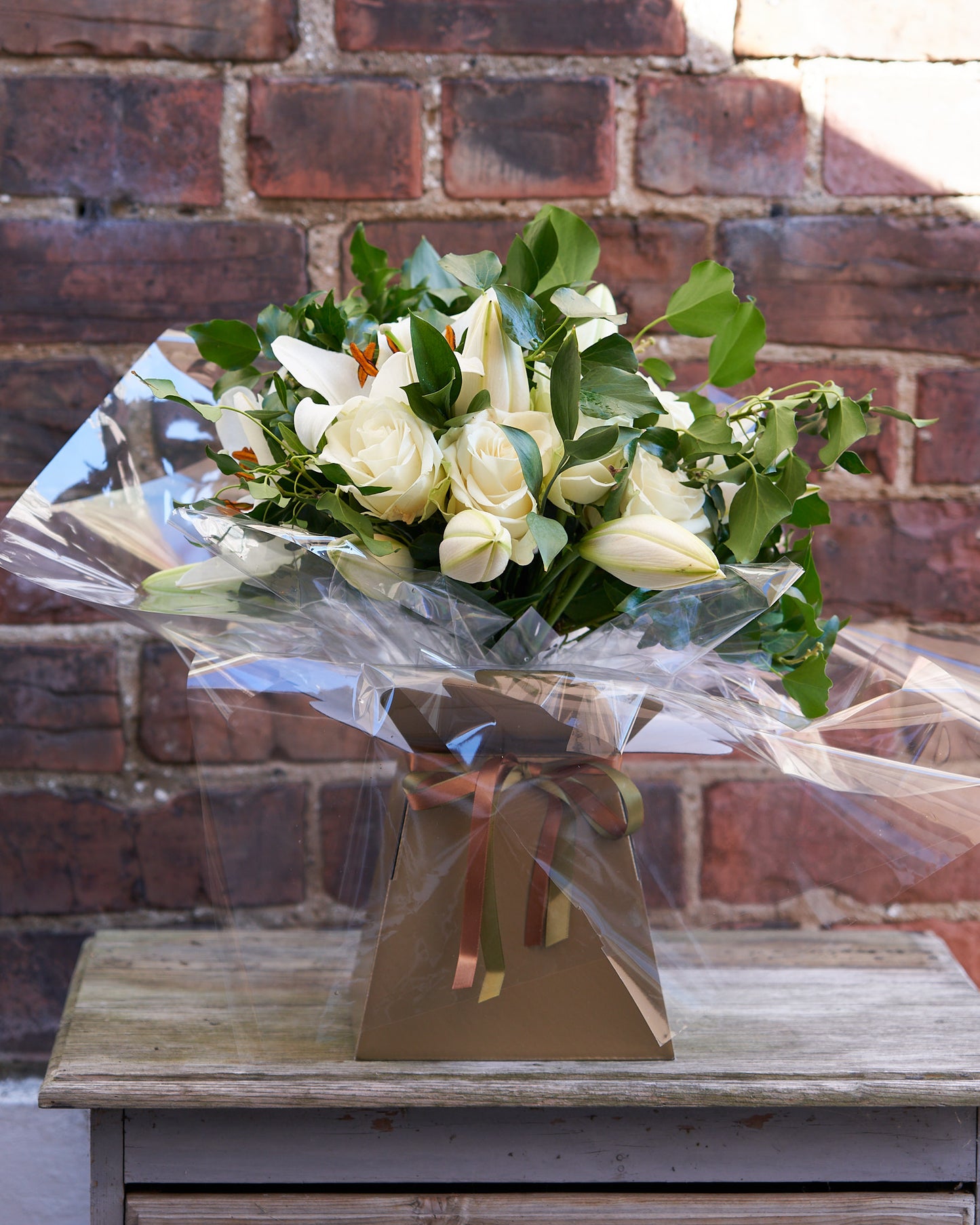 Lily & Rose Hand Tied Bouquet (Pictured £25)