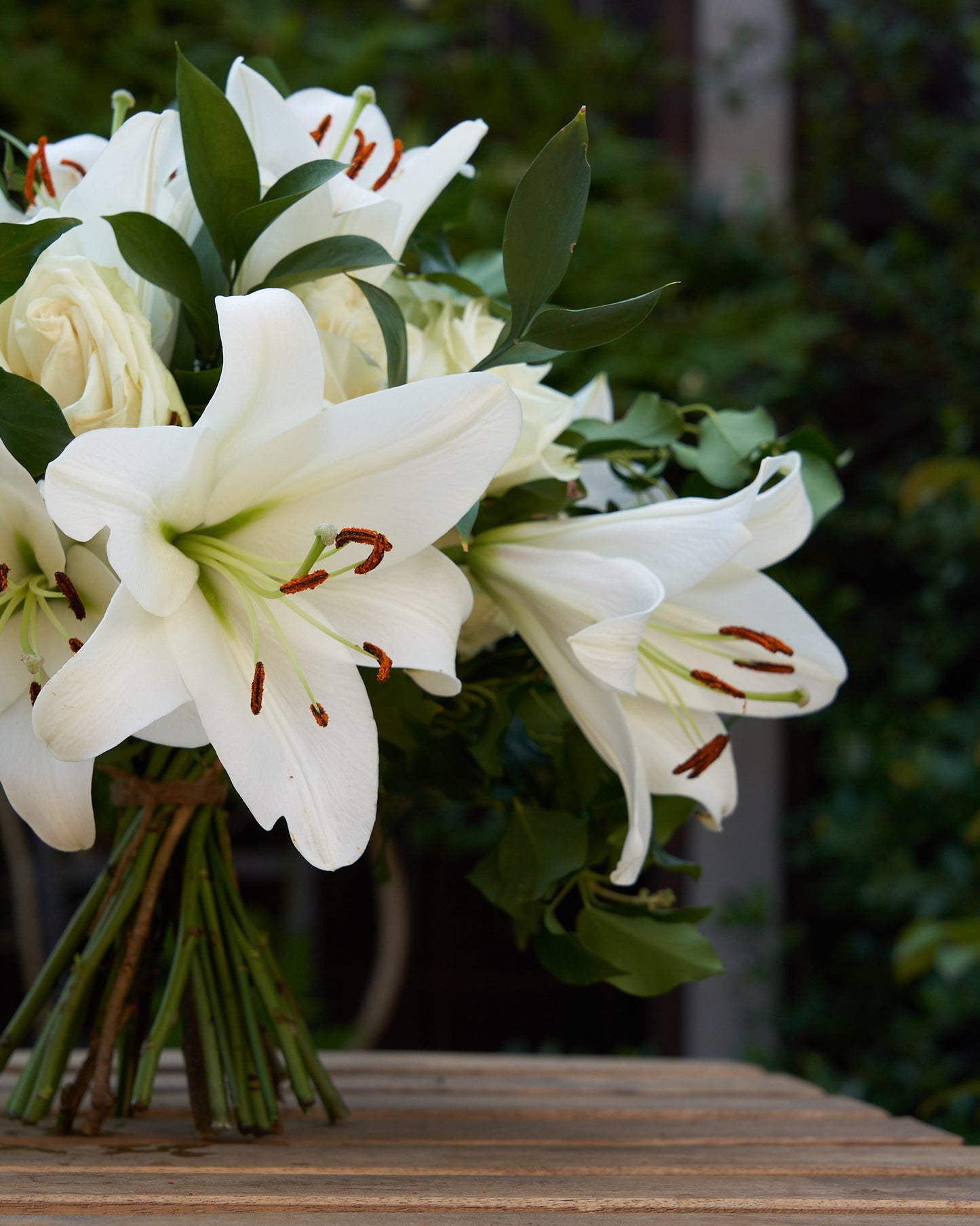 Lily & Rose Hand Tied Bouquet (Pictured £25)