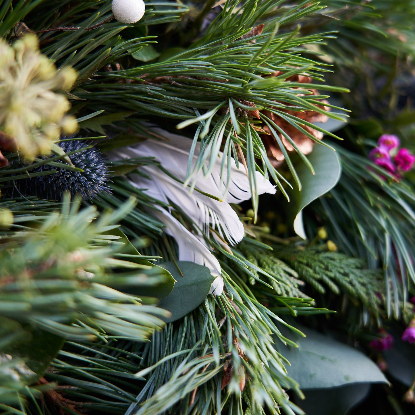 Bespoke Fresh Winter Wreath