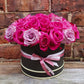 Simply Roses Hatbox (Pictured £40)