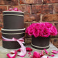 Simply Roses Hatbox (Pictured £40)